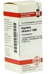 ARGENTUM NITRICUM C 1000 Globuli 10 g