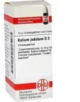 KALIUM JODATUM D 3 Globuli 10 g