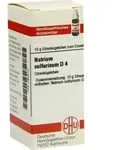 NATRIUM SULFURICUM D 4 Globuli 10 g
