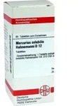 MERCURIUS SOLUBILIS Hahnemanni D 12 Tabletten 80 St