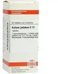 KALIUM JODATUM D 12 Tabletten 80 St