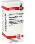 HEPAR SULFURIS D 30 Globuli 10 g