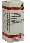 STAPHISAGRIA D 3 Globuli 10 g