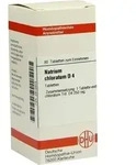 NATRIUM CHLORATUM D 4 Tabletten 80 St