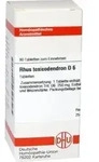 RHUS TOXICODENDRON D 6 Tabletten 80 St