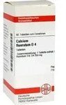 CALCIUM FLUORATUM D 4 Tabletten 80 St