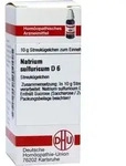 NATRIUM SULFURICUM D 6 Globuli 10 g
