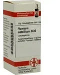 PLUMBUM METALLICUM D 30 Globuli 10 g