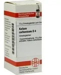 KALIUM CARBONICUM D 4 Globuli 10 g