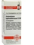 HISTAMINUM hydrochloricum D 30 Globuli 10 g