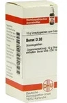 BORAX D 30 Globuli 10 g