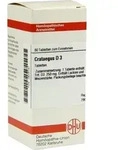 CRATAEGUS D 3 Tabletten 80 St