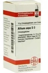 ALLIUM CEPA D 3 Globuli 10 g