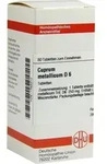 CUPRUM METALLICUM D 6 Tabletten 80 St