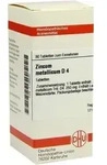 ZINCUM METALLICUM D 4 Tabletten 80 St