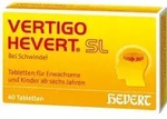 VERTIGO HEVERT SL Tabletten 40 St