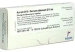 AURUM D 10/Ferrum sidereum D 10 aa Ampullen 8 ml