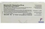 BETONICA D 3/Rosmarinus D 3 Ampullen 8 ml