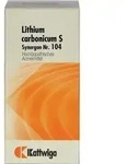 SYNERGON KOMPLEX 104 Lithium carbonicum S Tabl. 100 St