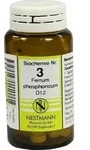 BIOCHEMIE 3 Ferrum phosphoricum D 12 Tabletten 100 St