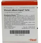 VISCUM ALBUM INJEEL forte Ampullen 10 St