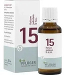 BIOCHEMIE Pfl&uuml;ger 15 Kalium jodatum D 6 Tropfen 30 ml