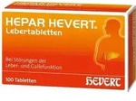 HEPAR HEVERT Lebertabletten 100 St