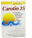 CAROTIN 25 Feingold Kapseln 40 St