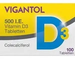 VIGANTOL 500 I.E. Vitamin D3 Tabletten 100 St