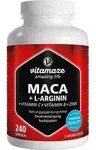 MACA 4:1 hochdosiert+L-Arginin Kapseln 240 St