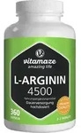 L-ARGININ HOCHDOSIERT 4.500 mg Kapseln 360 St
