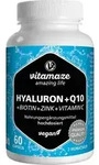 HYALURONS&Auml;URE 200 mg hochdos.+Coenzym Q10 vegan 60 St