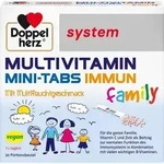DOPPELHERZ Multivitamin Mini-Tabs family system 20 St