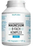 MAGNESIUM 8fach Komplex 400 mg Kapseln 180 St