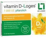 VITAMIN D-LOGES 7.000 I.E. pflanzlich Wochendepot 90 St