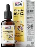 VITAMIN D3+K2 MK-7 all trans Family Tropf.z.Einn. 20 ml