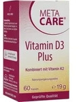 META-CARE Vitamin D3 Plus 10.000 I.E + 80 &mu;g K2 60 St