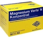 MAGNESIUM VERLA N Konzentrat Plv.z.H.e.L.z.Einn. 50 St