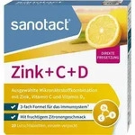 SANOTACT Zink+C+D Lutschtabletten 20 St