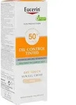 EUCERIN Sun Oil Control tinted Creme LSF 50+ hell 50 ml