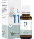 BIOCHEMIE Pfl&uuml;ger 11 Silicea D 12 Globuli 15 g