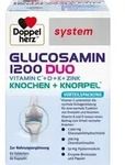 DOPPELHERZ Glucosamin 1200 Duo system Kombipackung 120 St
