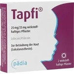TAPFI 25 mg/25 mg wirkstoffhaltiges Pflaster 2 St