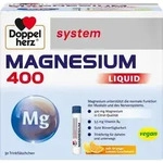 DOPPELHERZ Magnesium 400 Liquid system Trinkamp. 30 St