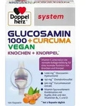 DOPPELHERZ Glucosamin 1000+Curcuma vegan syst.Kps. 120 St