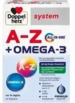 DOPPELHERZ A-Z+Omega-3 all-in-one system Kapseln 60 St