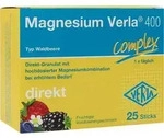 MAGNESIUM VERLA 400 Waldbeere Direkt-Granulat 25 St