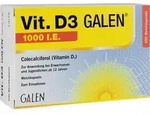 VIT. D3 GALEN 1000 I.E. Weichkapseln 100 St