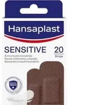 HANSAPLAST Sensitive Pflasterstrips hautton dark 20 St