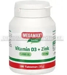 VITAMIN D3 1.000 I.E.+Zink 10 mg Tabletten 100 St